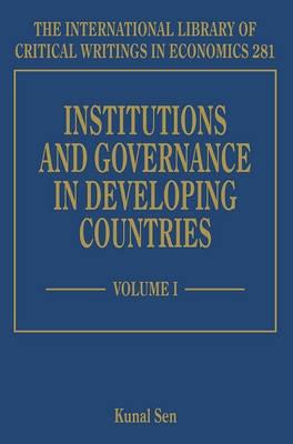 Institutions and Governance in Developing Countries "2 Vol. Set"