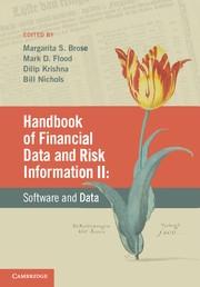 Handbook of Financial Data and Risk Information II "Software and Data"