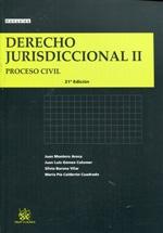 Derecho Jurisdiccional II "Proceso Civil"