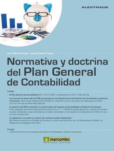 Normativa y doctrina del Plan General de Contabilidad