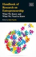 Handbook of Research on Entrepreneurship "What We Know and What We Need to Know"