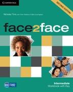 Face2Face intermediate workbook with key