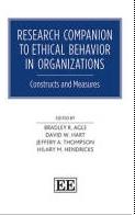 Research Companion to Ethical Behavior in Organizations