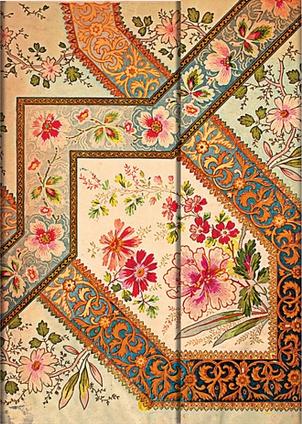 Agenda 2015 Filigrana Floral Marfil
