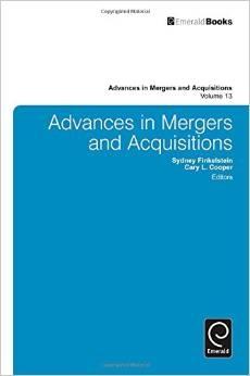 Advances in Mergers and Acquisitions