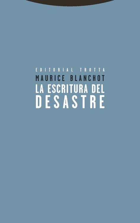 La escritura del desastre