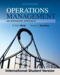 Operations Management "An Integrated Approach"