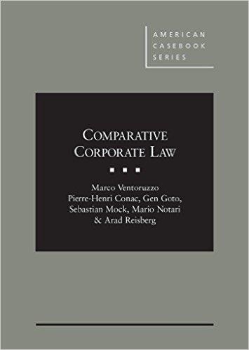 Comparative Corporate Law
