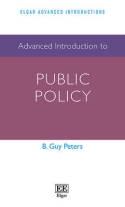Advanced Introduction to Public Policy