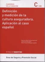 Definición y medición de la cultura aseguradora "Aplicación al caso español"