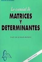 Lo esencial de matrices y determinantes