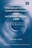 Transnational Corporations and International Law "Accountability in the Global Business Environment"