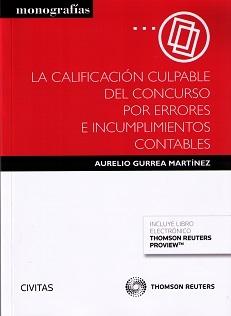 La Calificación Culpable del Concurso por Errores e Incumplimientos Contables