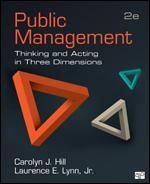 Public Management "Thinking and Acting in Three Dimensions"