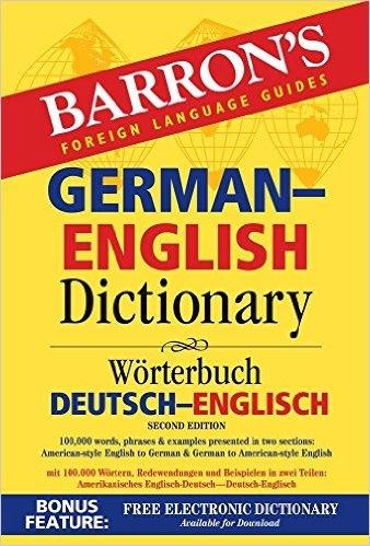 Barron's German English Dictionary