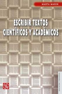 Escribir textos científicos y academicos