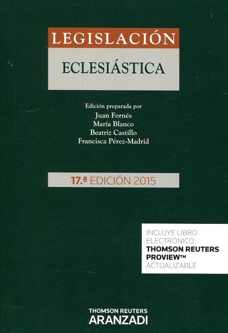 Legislación Eclesiástica