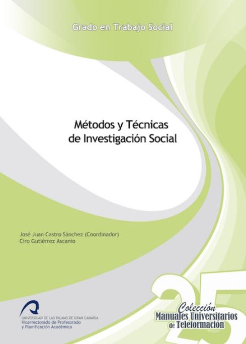 Métodos y técnicas de investigación social