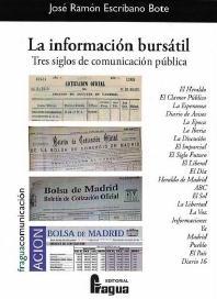 La información bursátil "Tres siglos de comunicación pública"