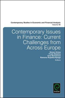 Contemporary Issues in Finance "Current Challenges from Across Europe"
