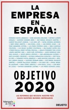 La empresa en España: objetivo 2020