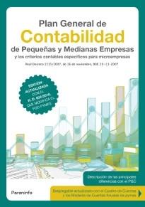 Plan General de Contabilidad de Pequeñas y Medianas Empresas