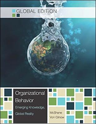 Organizational Behavior "Global Edition"