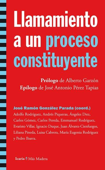 Llamamiento a un proceso constituyente