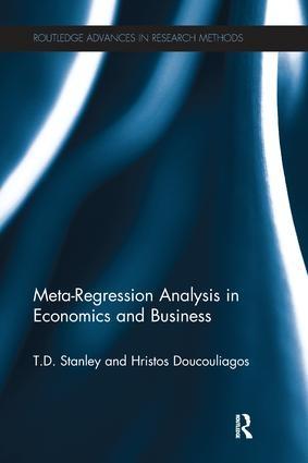 Meta-Regression Analysis in Economics and Business 