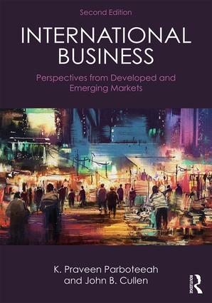 International Business "Perspectives from developed and emerging markets"