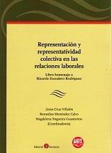 Representación y Representatividad Colectiva en las Relaciones Laborales 