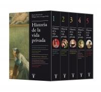 Historia de la vida privada "Estuche 5 volúmenes"