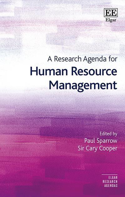 A Research Agenda for Human Resource Management 