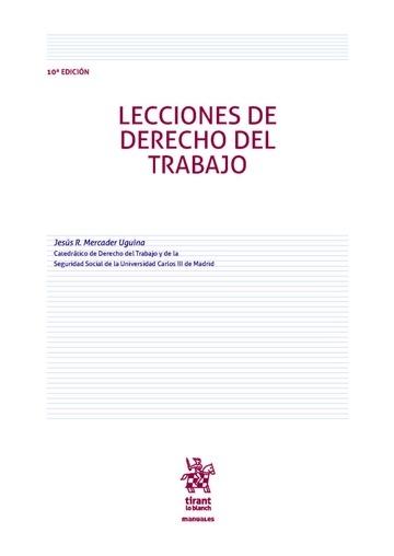 Lecciones de Derecho del Trabajo