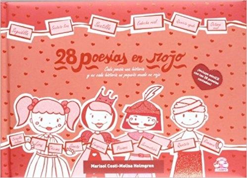 28 poesías en rojo