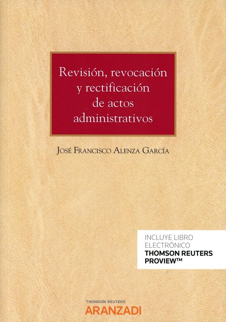 Revisión, Revocación y Rectificación de Actos Administrativos