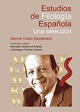 Estudios de filología española "Una selección"