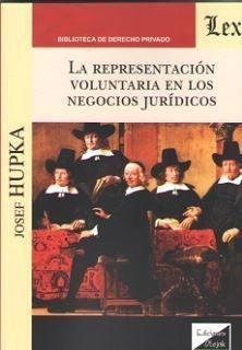 La representación voluntaria en los negocios jurídicos