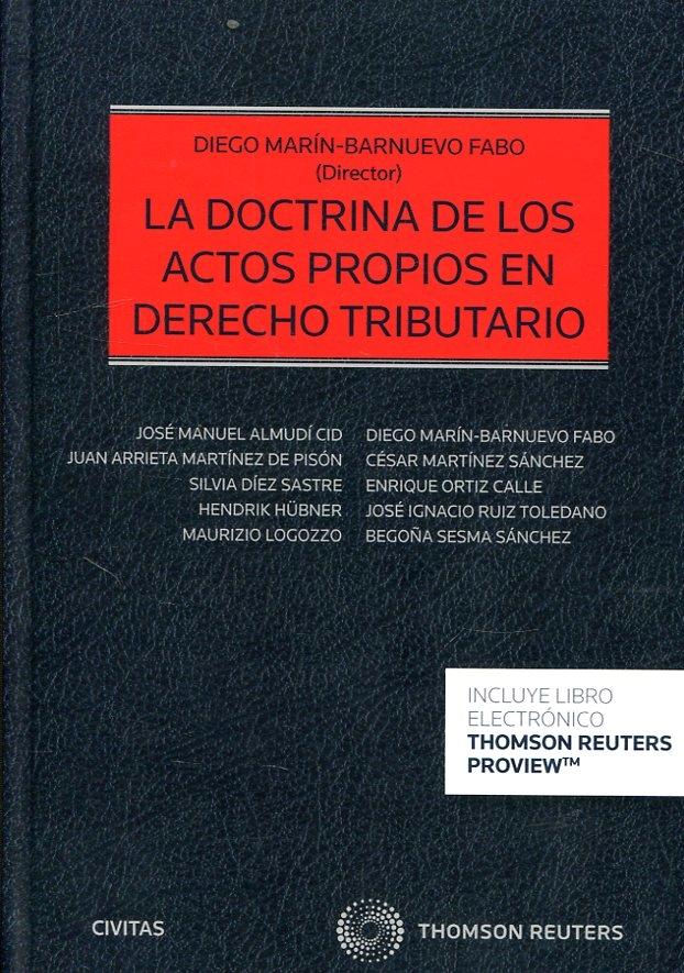 La doctrina de los actos propios en Derecho tributario 