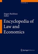 Encyclopedia of Law and Economics