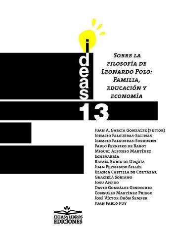 Sobre la filosofía de Leonardo Polo "Familia, educación y economía"