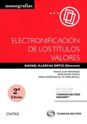 Electronificación de los títulos valores