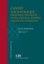 L'Année Sociologique "Memorias, prefacios, notas críticas, reseñas y noticias completas"