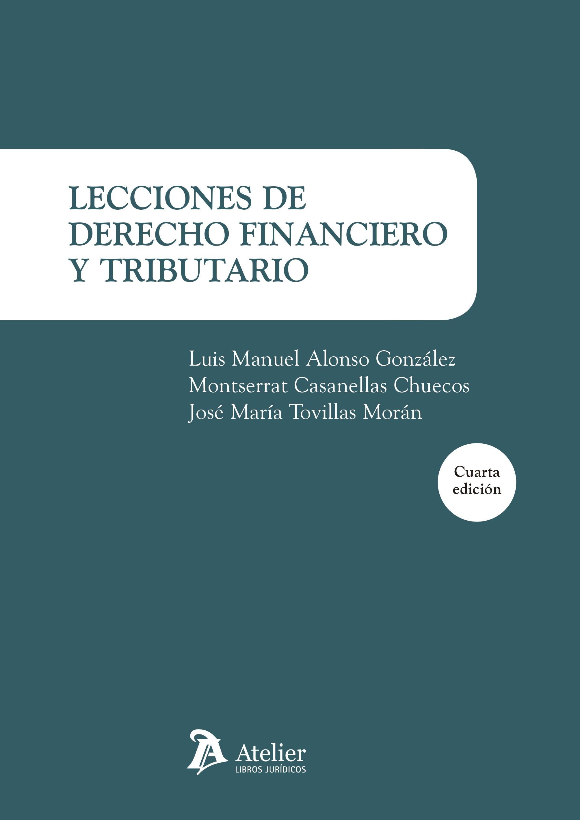 Lecciones de derecho financiero y tributario