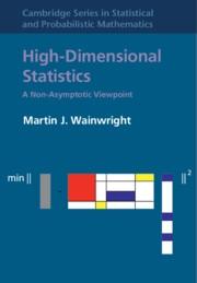 High-Dimensional Statistics "A Non-Asymptotic Viewpoint"