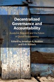 Decentralized Governance and Accountability "Academic Research and the Future of Donor Programming"