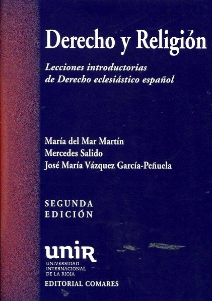 Derecho y Religión "Lecciones introductorias de Derecho eclesiástico español "
