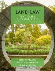 Land Law "Text, Cases & Materials"