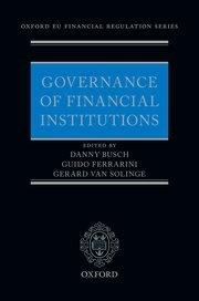Governance of Financial Institutions
