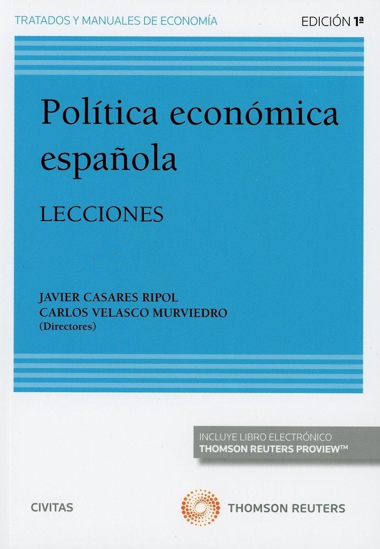 Política Económica Española "Lecciones"